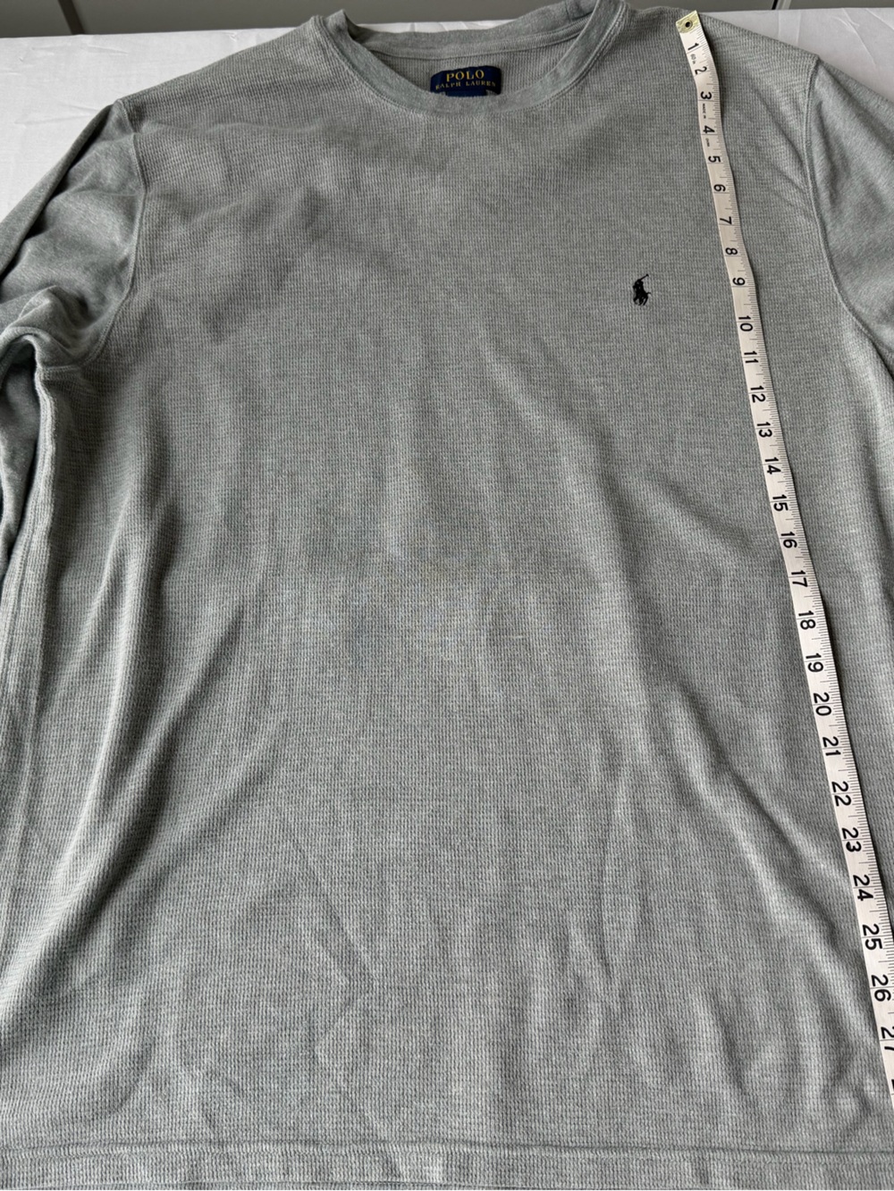Polo by Ralph Lauren Light Gray Crewneck Sweatshirt
